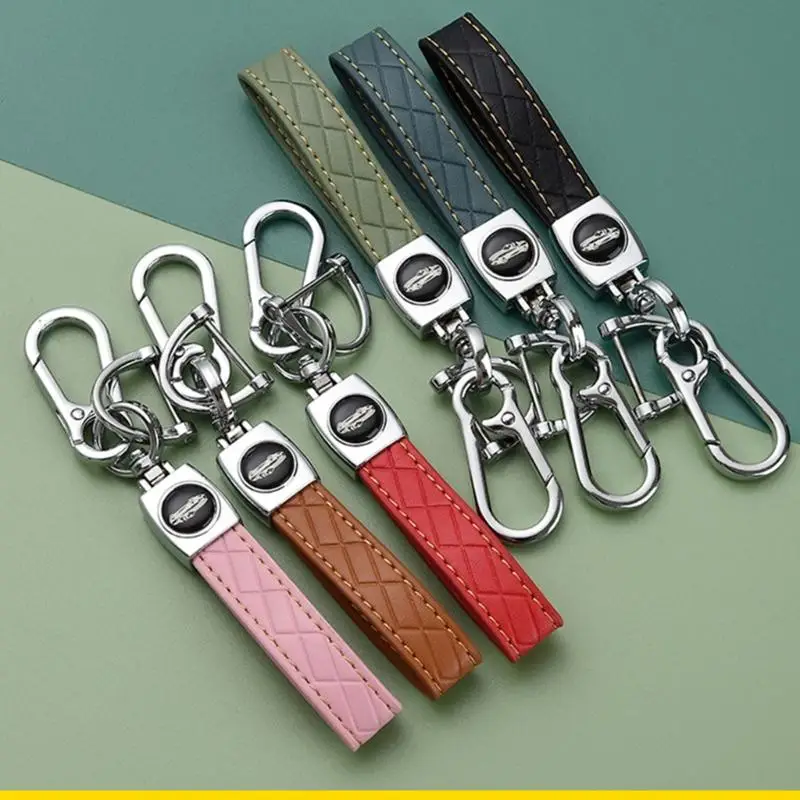 SZCH Multifunction Braided Rings Elegant & Functional Easy Install Keychain Braided Keychain for Multiple Vehicle Models Gift