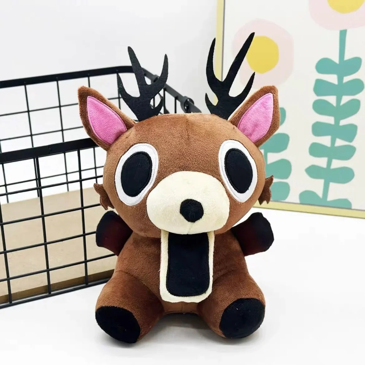 Forest Survival 99 Nights Brown Elk Deer White Owl Plush Doll Stuffed Animal Soft Pillow Kids Gift Game Merchandise image 5