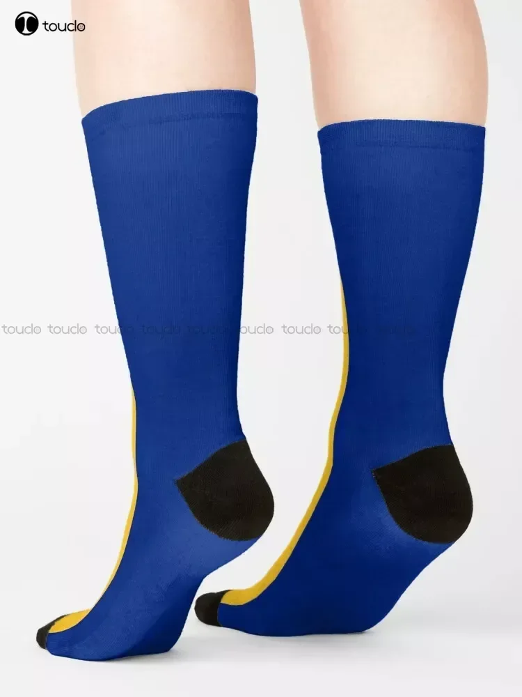Barbados Flag  Socks Personalized Custom Unisex Adult Teen Youth Socks 360° Digital Print Custom Gift Streetwear