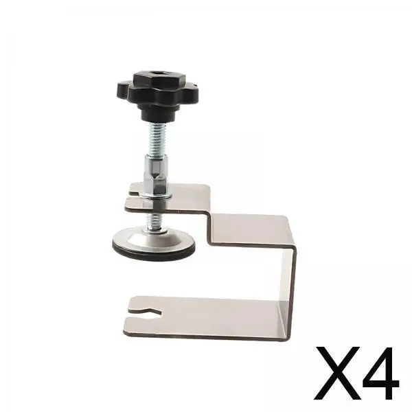 

4x деревообрабатывающий зажим, опорный зажим для инструмента, стабильный зажим для установки ящика, шкафы, прочный монтажный зажим для панели для плотников