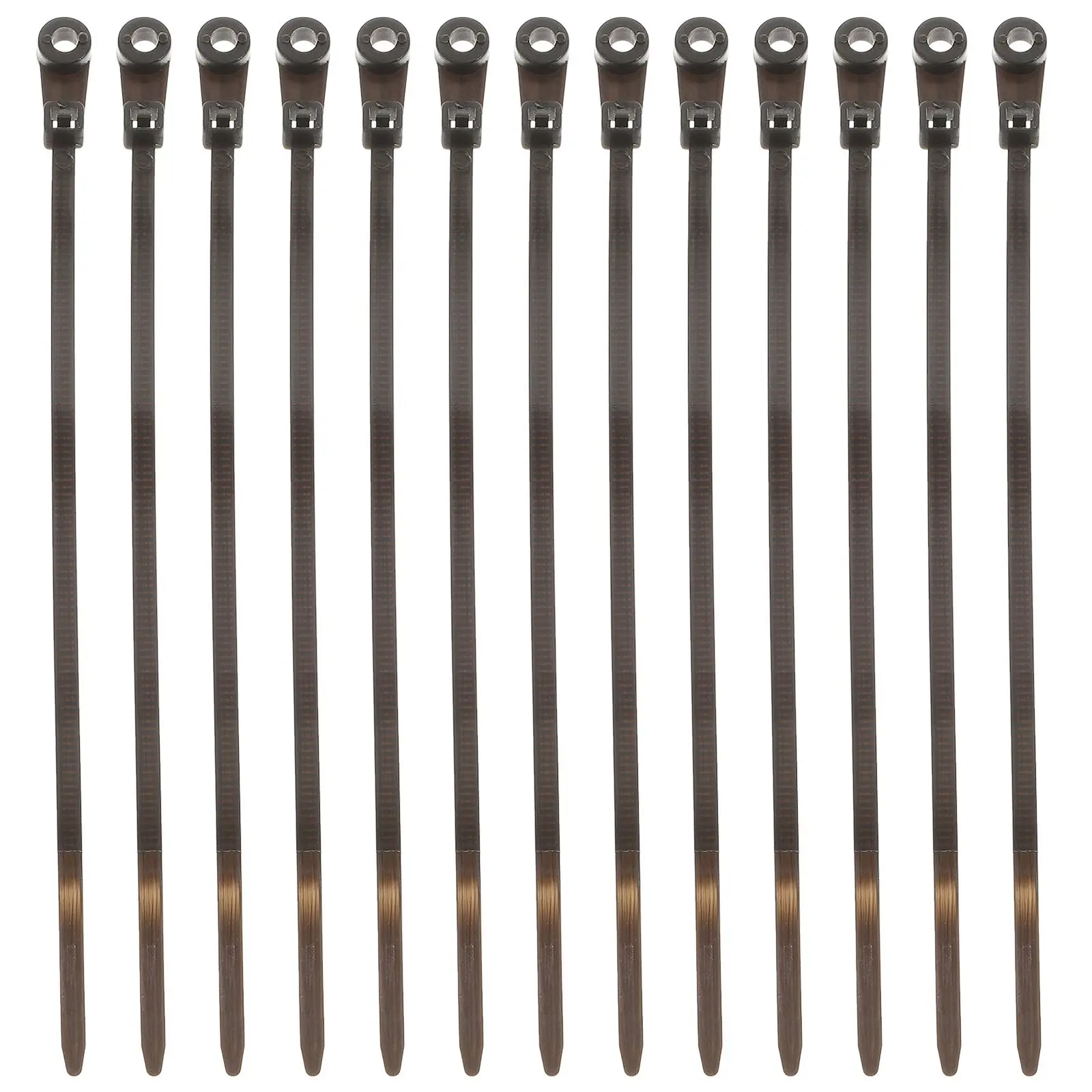 

100 Pcs Self-locking Cable Tie Zip Ties with Screw Holes Wire for Binding Heavy Duty Nylon