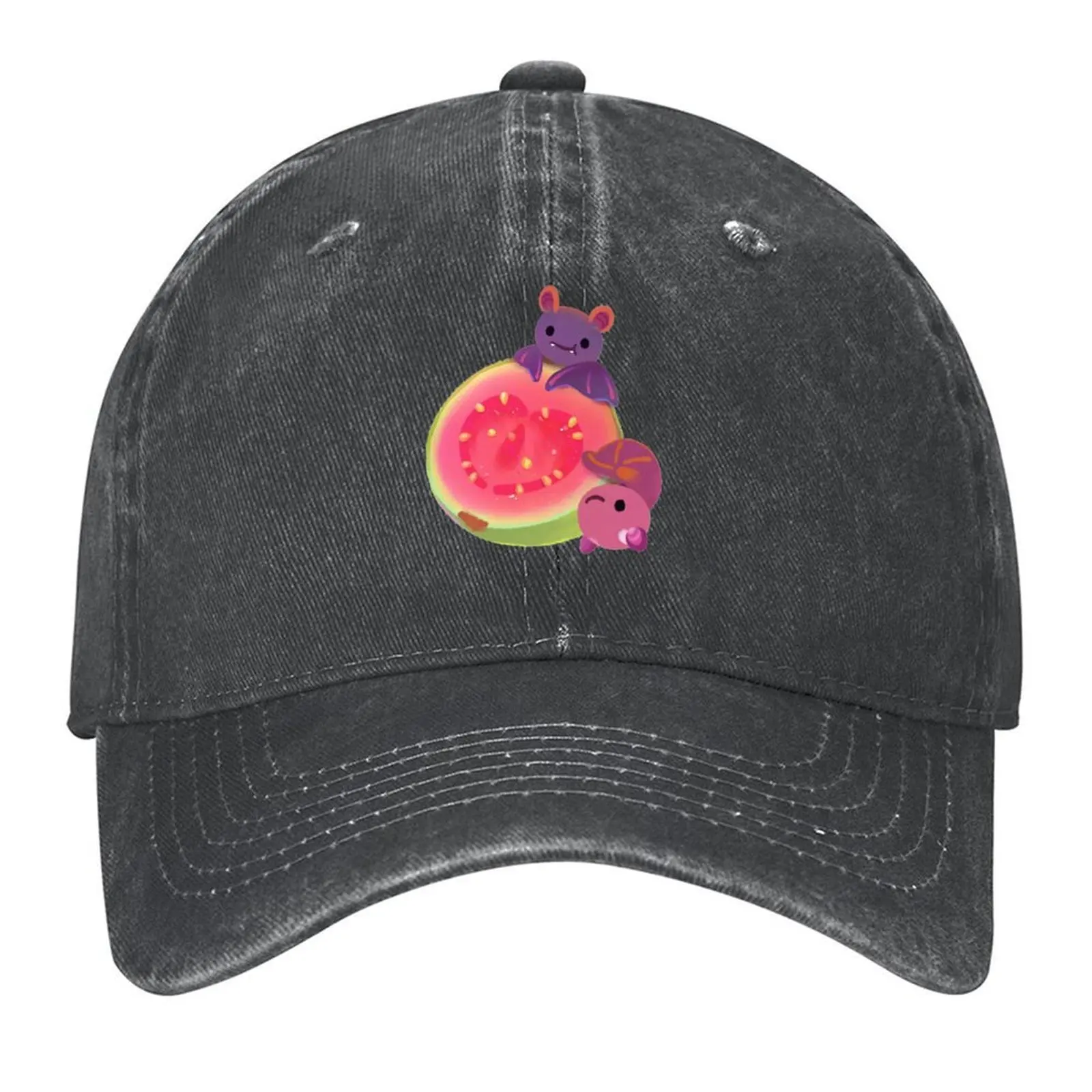 

Fruit and bat - dark Baseball Cap winter hats for men New In The Hat Beach Bag Hat Man Luxury Women's Beach Outlet 2025 Men's