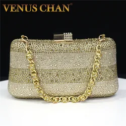 Rhinestone Bags For Women 2024 Italian Design Nigeria Full Of Diamonds Young Girl Mini Bag Evening Party Chain Bag
