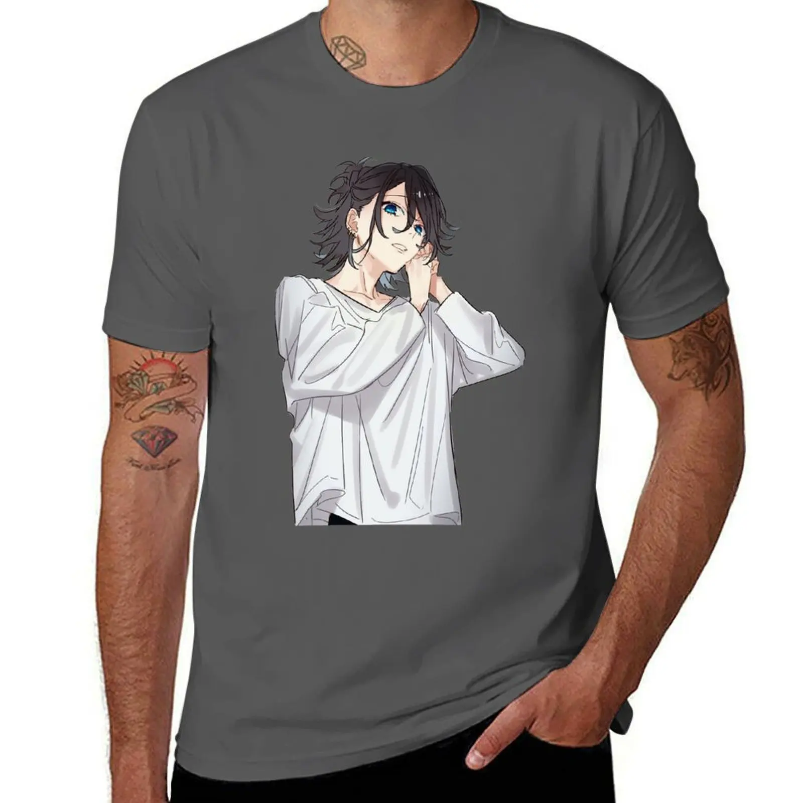 

Izumi Miyamura - Horimiya T-Shirt funny shirt cotton plus size clothes kawaii clothes mens funny t shirts