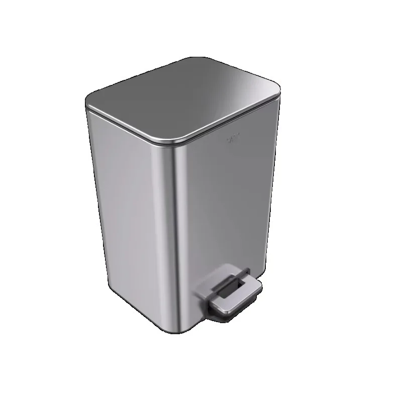 

Good Quality 6/9/12/15/20lL Diaper Bin Kitchen Bathroom Commercial Hotel Pedal Stainless Steel Soft ColseTrash Bin
