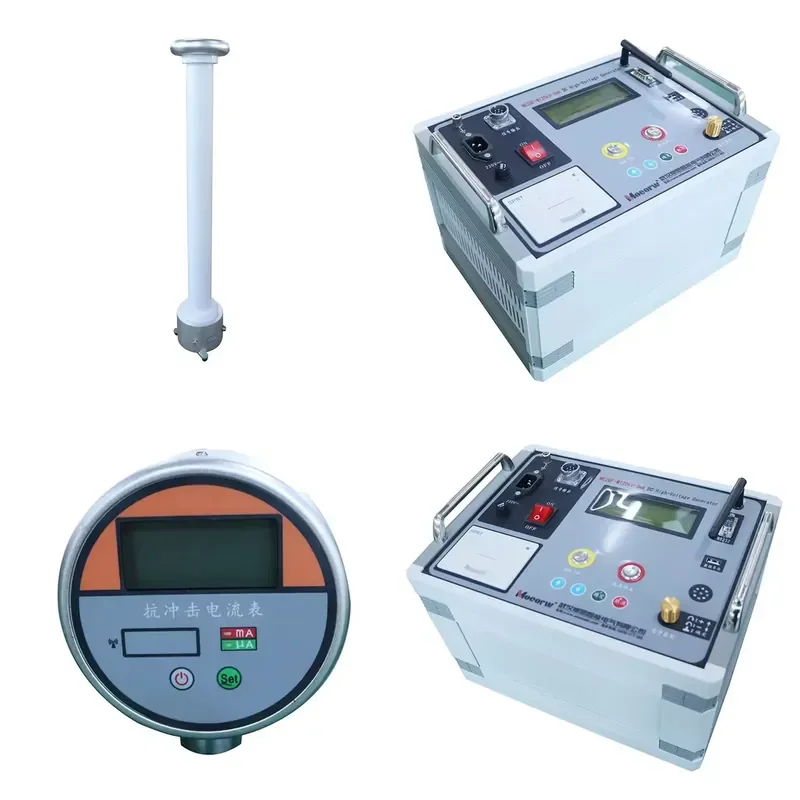 High Precision MEZGF 3mA DC High Voltage Generator 60 120kV Insulation Withstand Test Preventive Maintenance Portable