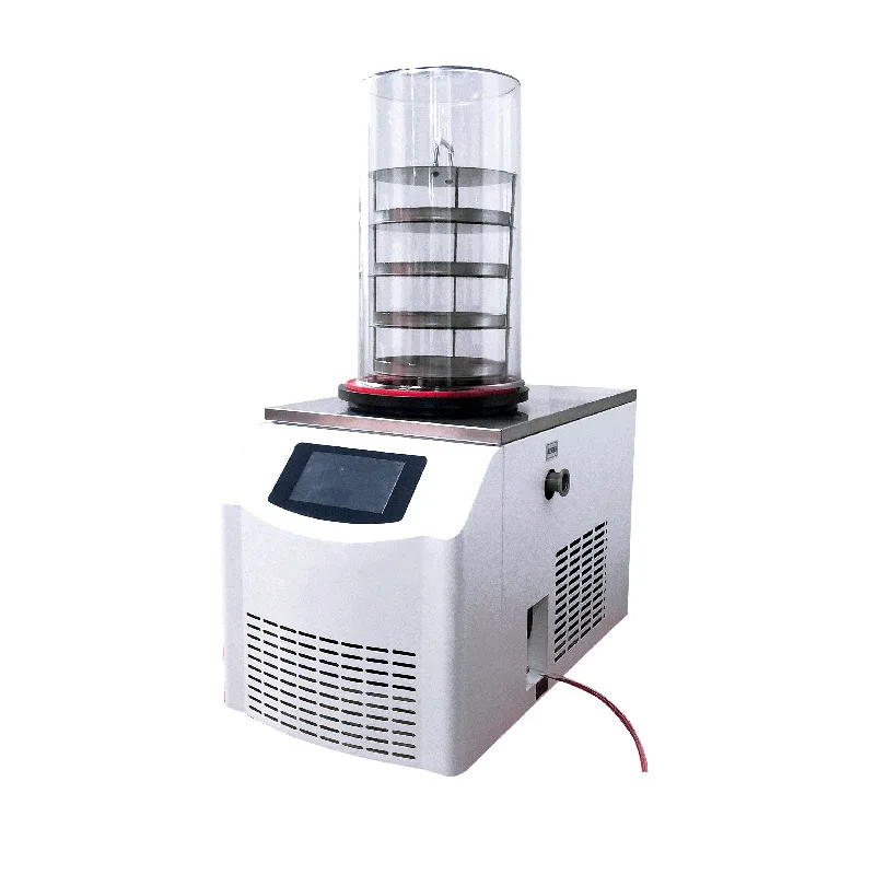 Pre-freezing vacuum freeze dryer, air compressor filter
