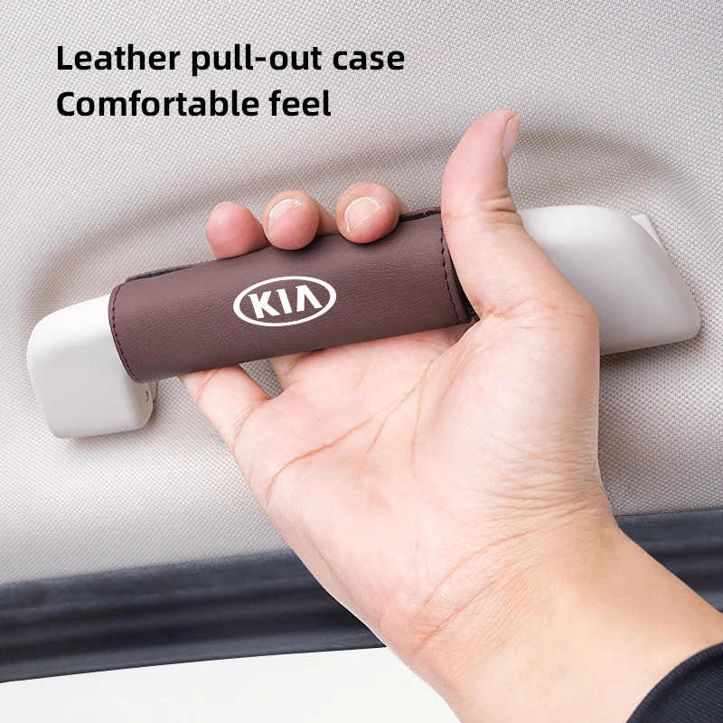 Car Interior Handle Protection Cover Roof Pull Gloves For Kia KN Sportage Ceed Picanto Rio ProCeed Forte K7 K5 K8 K3 K9 Niro Ray