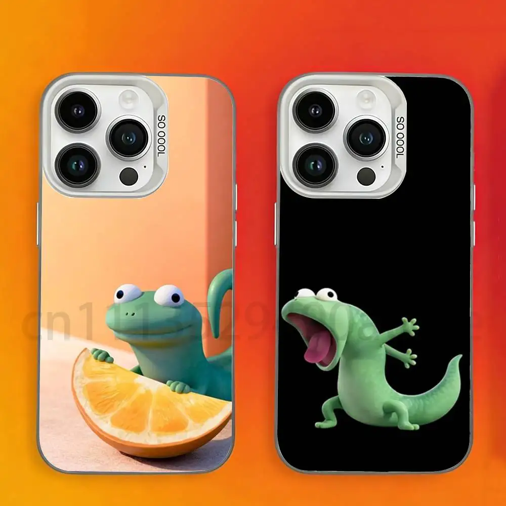 

Tom Lizard Phone Case For iPhone 17,16,15,14,13,12,11,Pro,Max,Plus,Mini Candy Matte Shockproof Cover