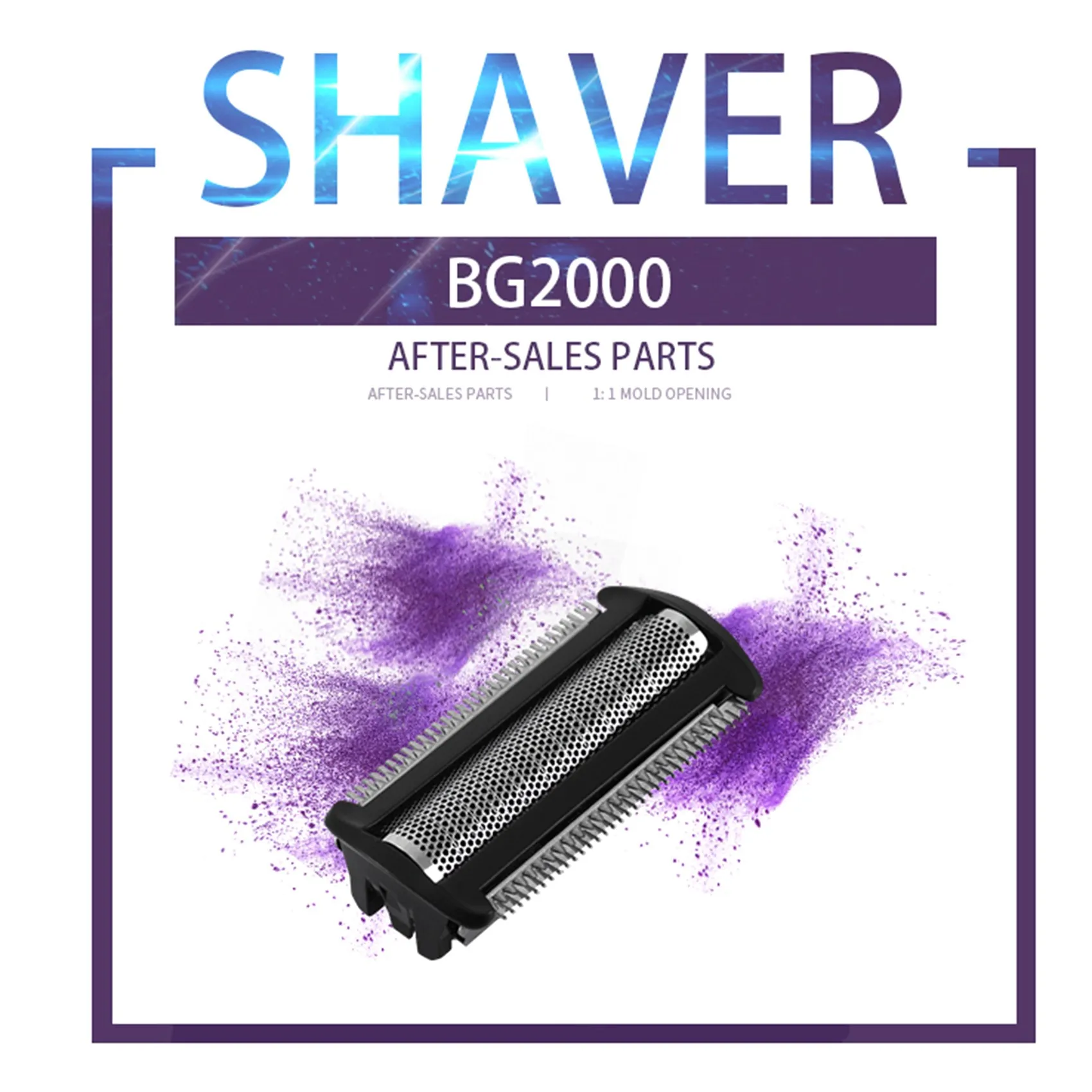 Substituição da cabeça para Norelco Bodygroom, Trimmer Shaver, 5 Pack, BG2000, BG2024, TT2039, QG3280, BG2025, BG2036, TT2020, 2030