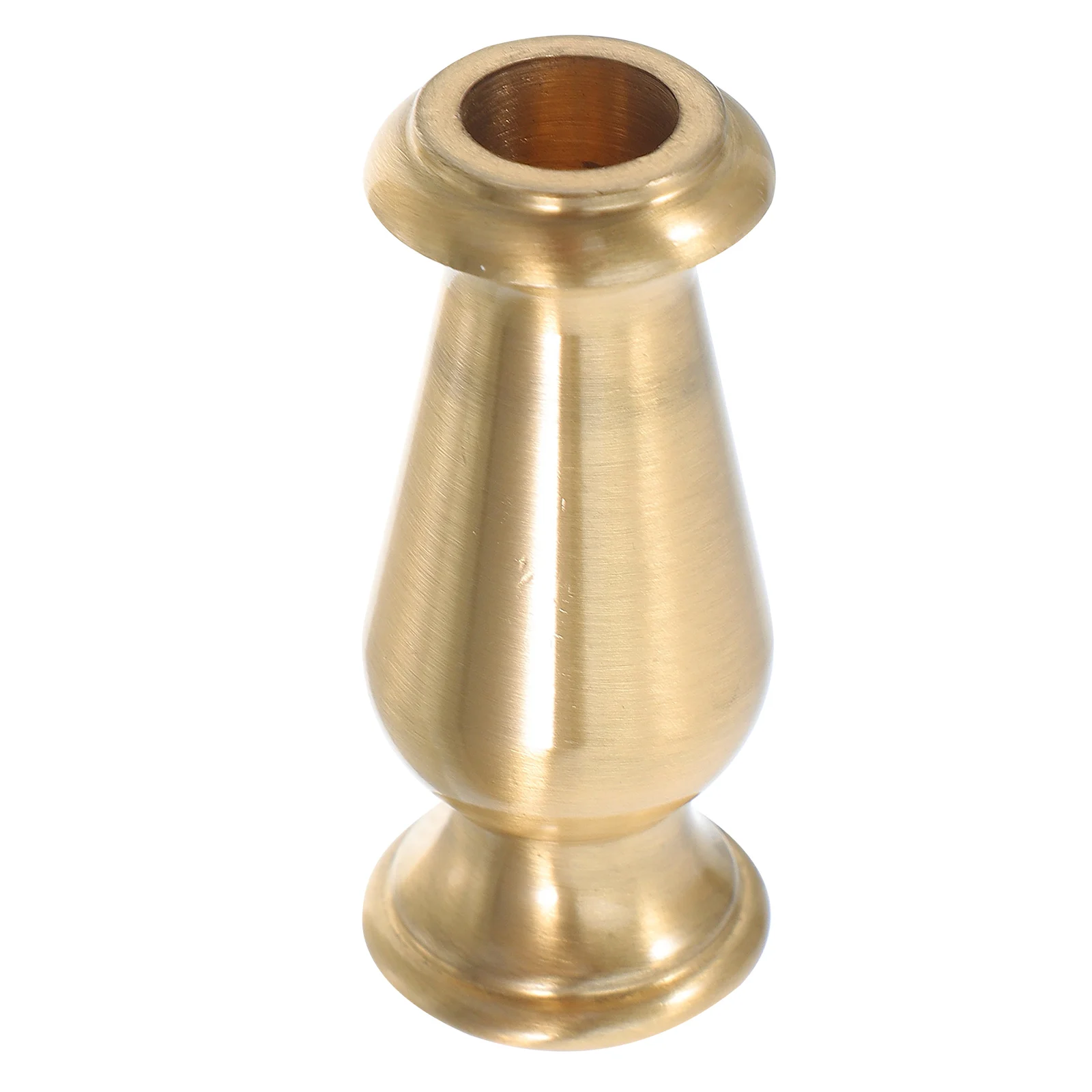 

Brass Floor Lamp Middle Column Connector Durable Copper Fittings Replacement Parts Spindle Tube Fitting for DIY Lighting