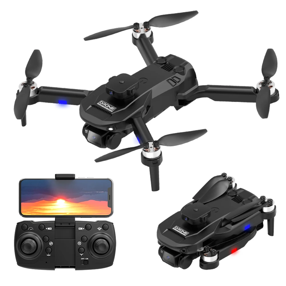 

F196 Drone Professional Obstacle Avoidance Foldable Quadcopter HD Dual Camera Brushless Remote Control Helicopter Toy Gift