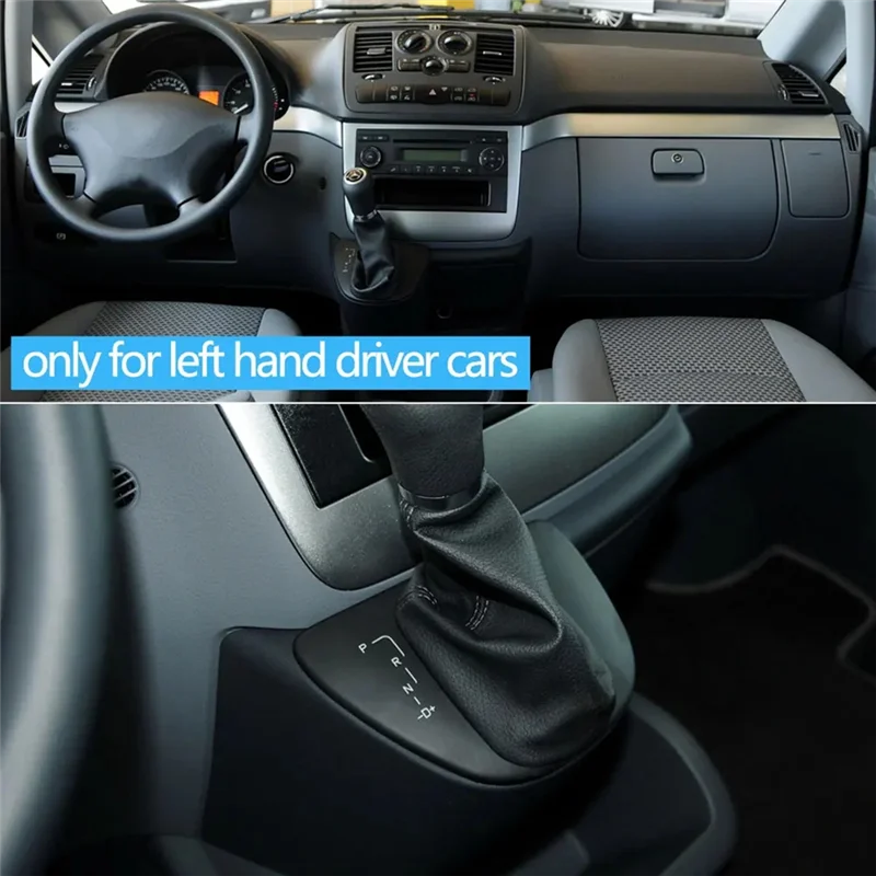 

LHD Car Central Console Automatic Gear Box Shift Cover Lever Baffle For Mercedes Benz Vito W636 Viano W639 2010-2015
