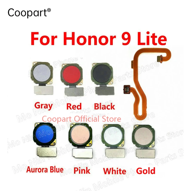For Huawei Honor 9 Lite Touch ID Fingerprint Sensor Scanner Connector Home Return Button Key Flex Cable AliExpress