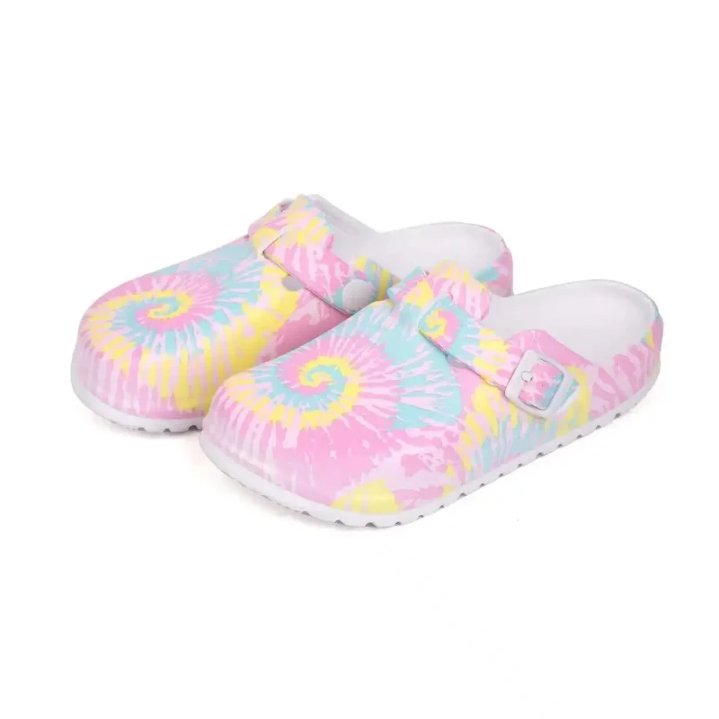 Factory Womens Medical Clog Shoes Surgical Slippers Printed Nurse Garden Clogs Hospital Sandals