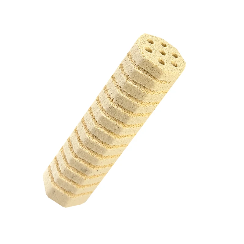 Anillo de cerámica Bio, Material de filtro de acuario en espiral, forma de loto de ocho ángulos, casa de bacterias, purificac...