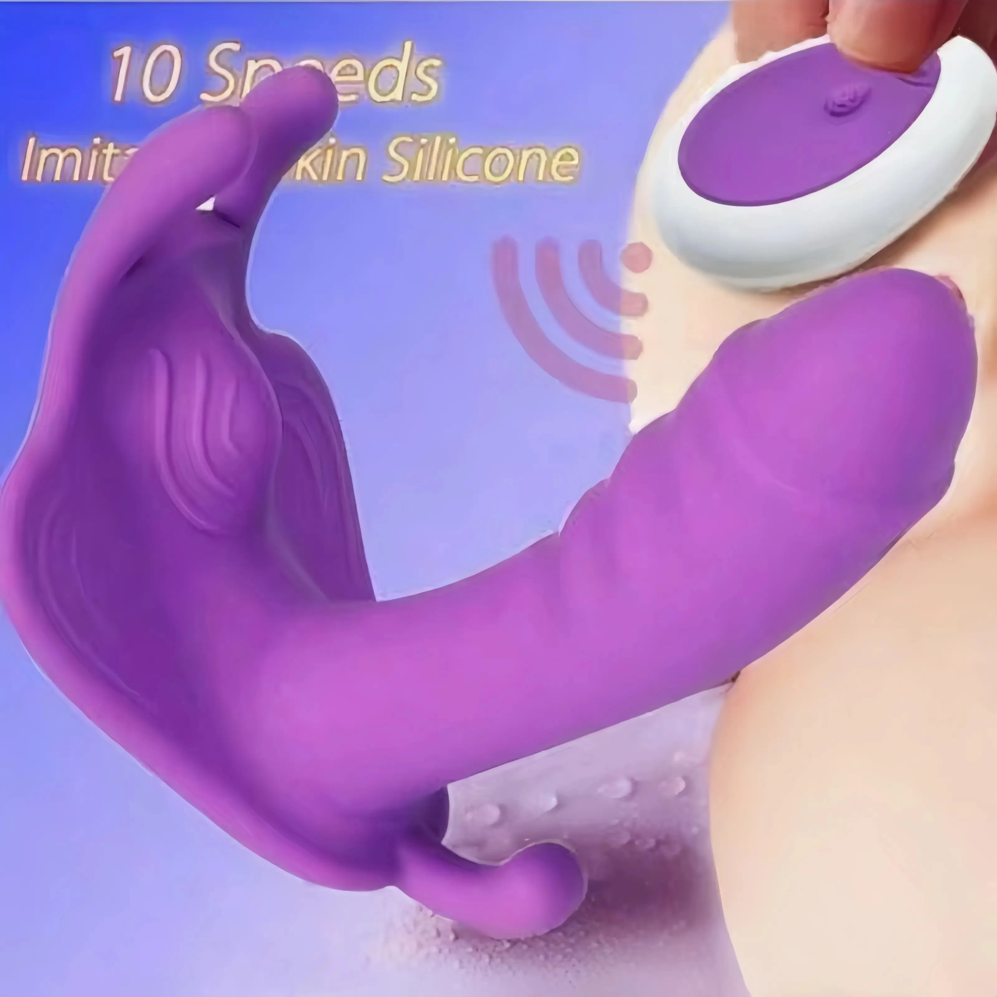 Wearable Dildo Women Vibrator Remote Control Panties Egg G-Spot Massager Vagina Nipple Oral Stimulator Female Sex Toy view 3