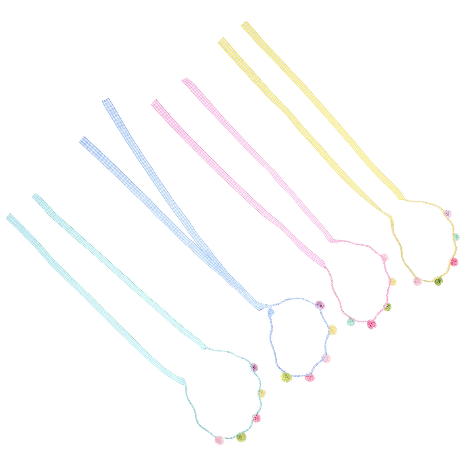 

4 Pcs Energetic Girl's Hairband Decorative Accessories Headbands Little Baby Plastic Carnival Ladies Cute for Girls Child