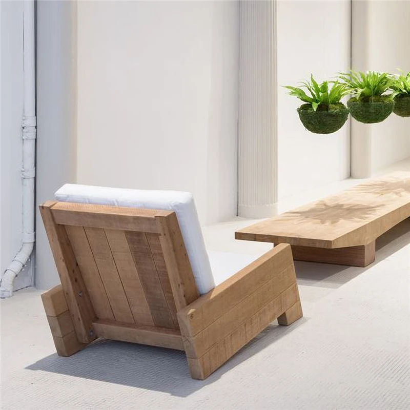 

Скандинавский тканевый диван-кресло из цельного дерева, креативная спинка, комбинация диванов для отдыха