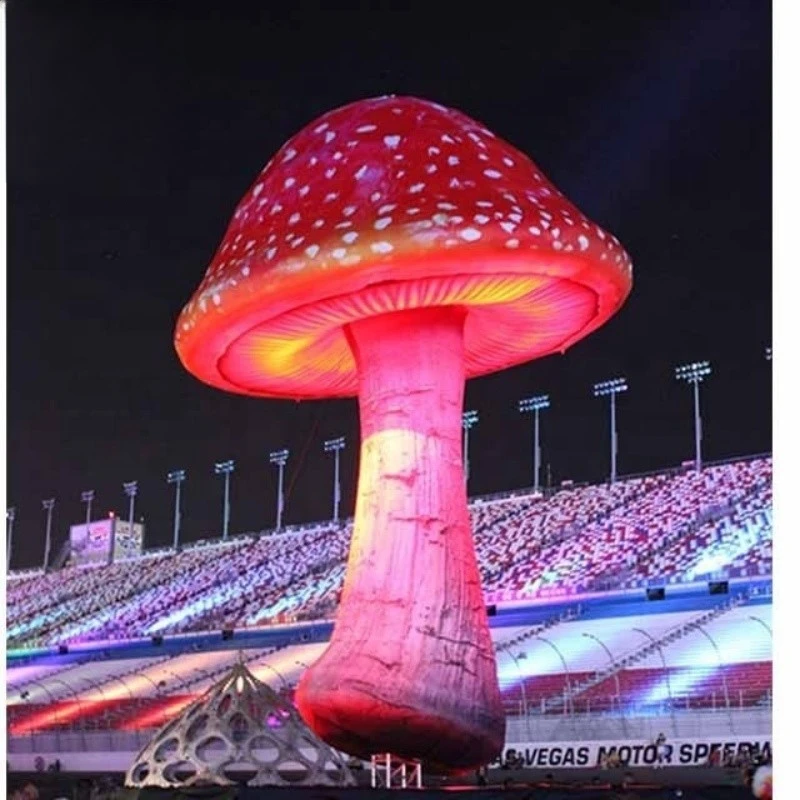 

Toys Bespoke Party Planner 4 Meters Height Giant Inflatable Mushroom for Event