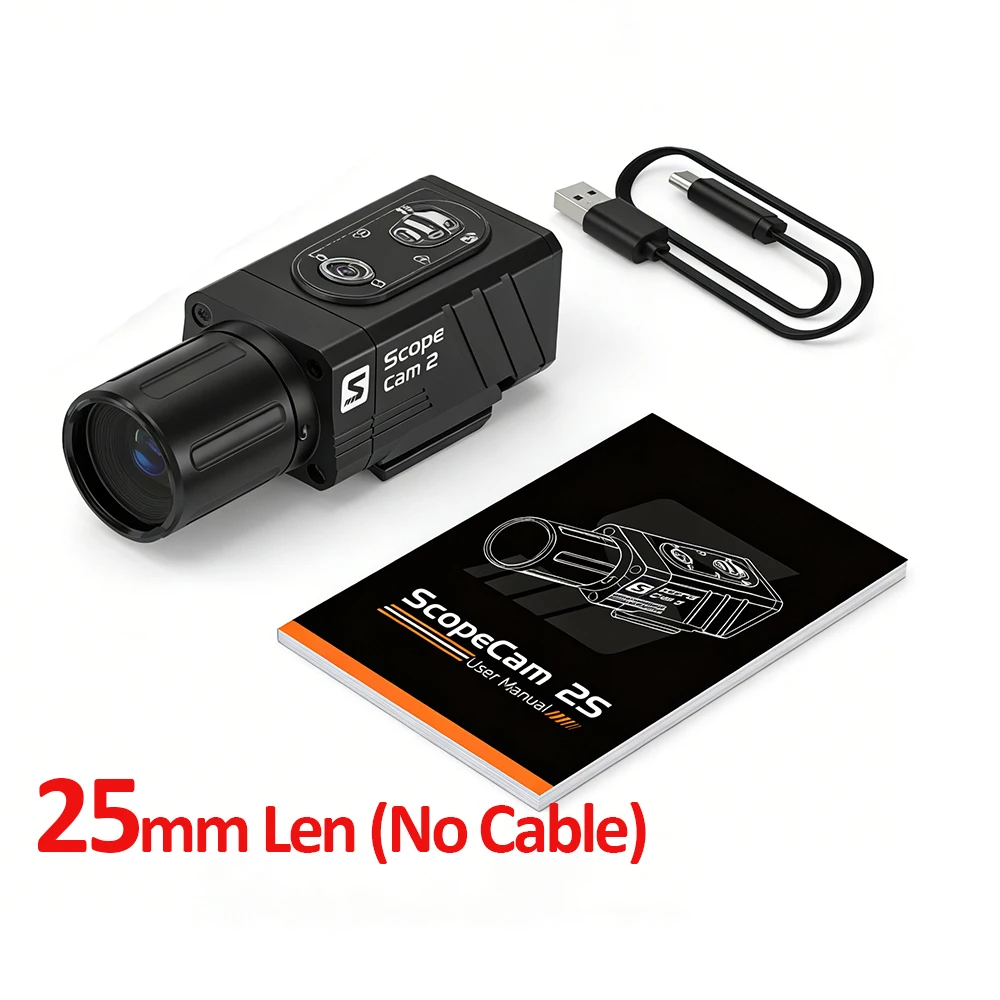 RunCam Scopecam 2S Camera L25/L35mm Lens 1080P HD 60FPS MP4 Format