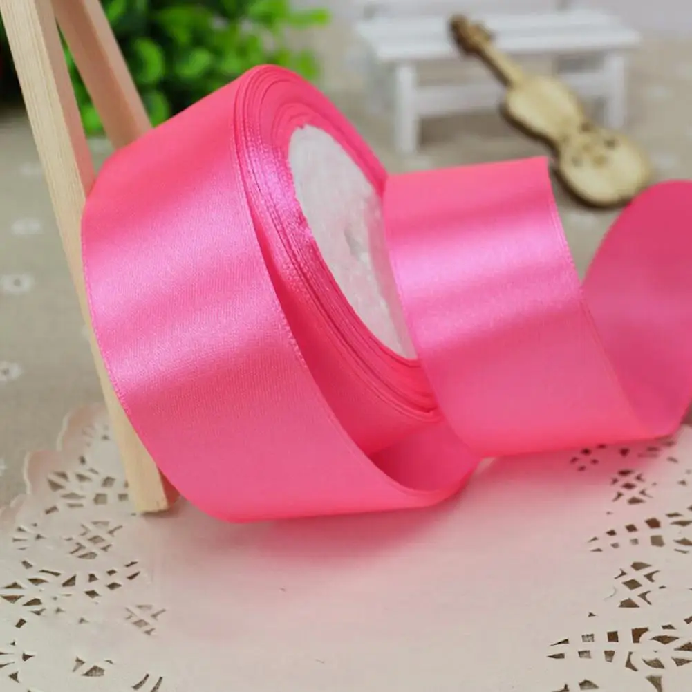 Wedding Ribbon Elegant Satin Ribbon Roll for Wedding Bouquets Gift Wrapping Home Decor 22m X 4cm Wide Craft Fabric for Bow