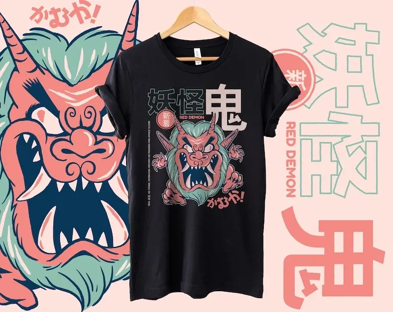

Japanese Streetwear Anime - Vaporwave Retro Yami Kawaii Pastel Goth