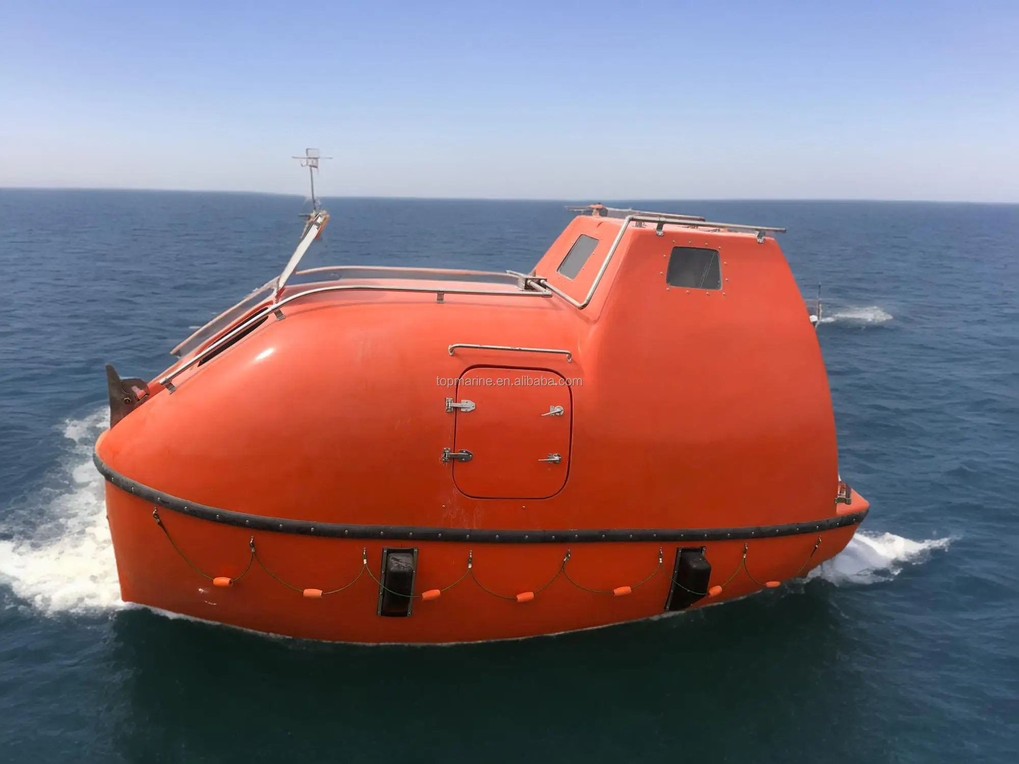 Marine Safety Equipment, SOLAS Life Boat, High Speed Totally Enclosed Lifeboat, Rescue Boat, 128 Characters Full