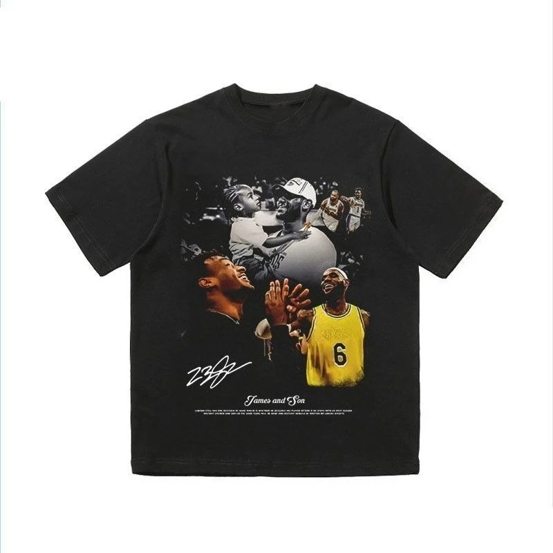 Popular and Trendy Men's and Women's Basketball T-shirts From Europe and America, Targeting The Niche Market.