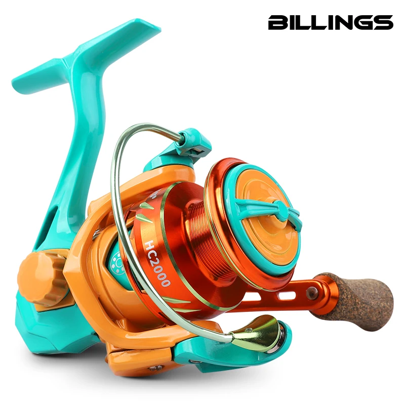 BILLINGS 1000-6000 Spinning Fishing Reel Max Drag 10KG Aluminum Spool 5.2:1  Freshwater Saltwater Spinning Reel - AliExpress