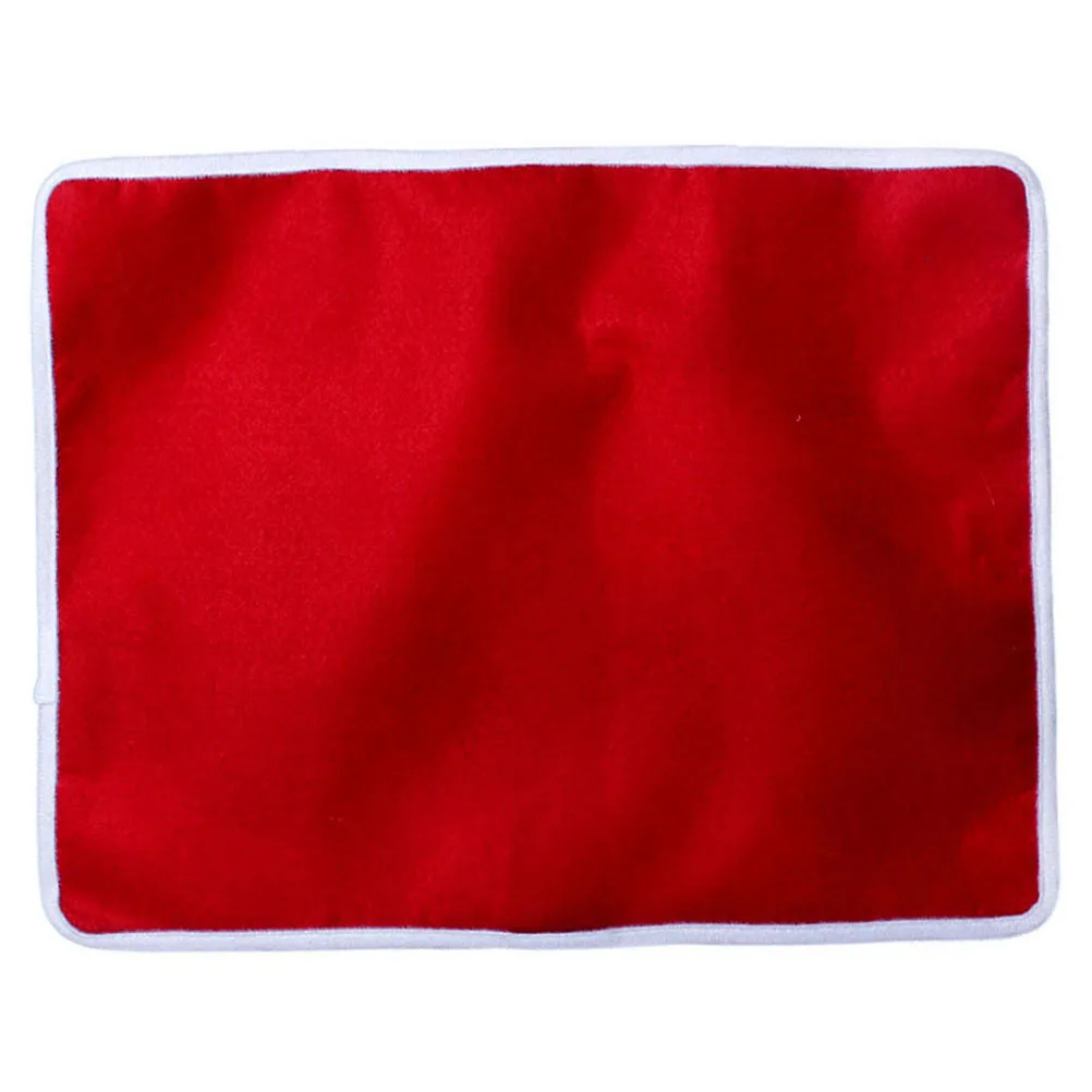 

Red Santa Claus Christmas Tablecloth Creative Pattern Xmas Dinner Tableware Mat Placemat Christmas Tablecloth