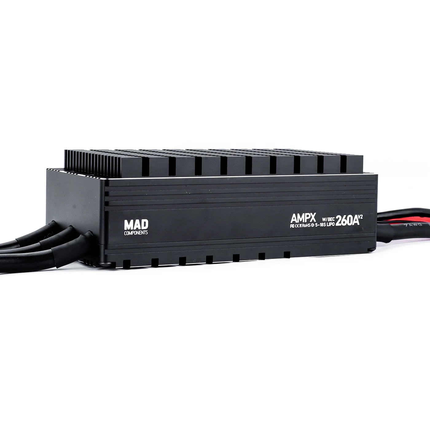ATV AMPX 260A 5-18S V2 ESC High Power Density High Efficiency Manual Brushless Esc Motor Controller Big Thrust Motor Big Drone