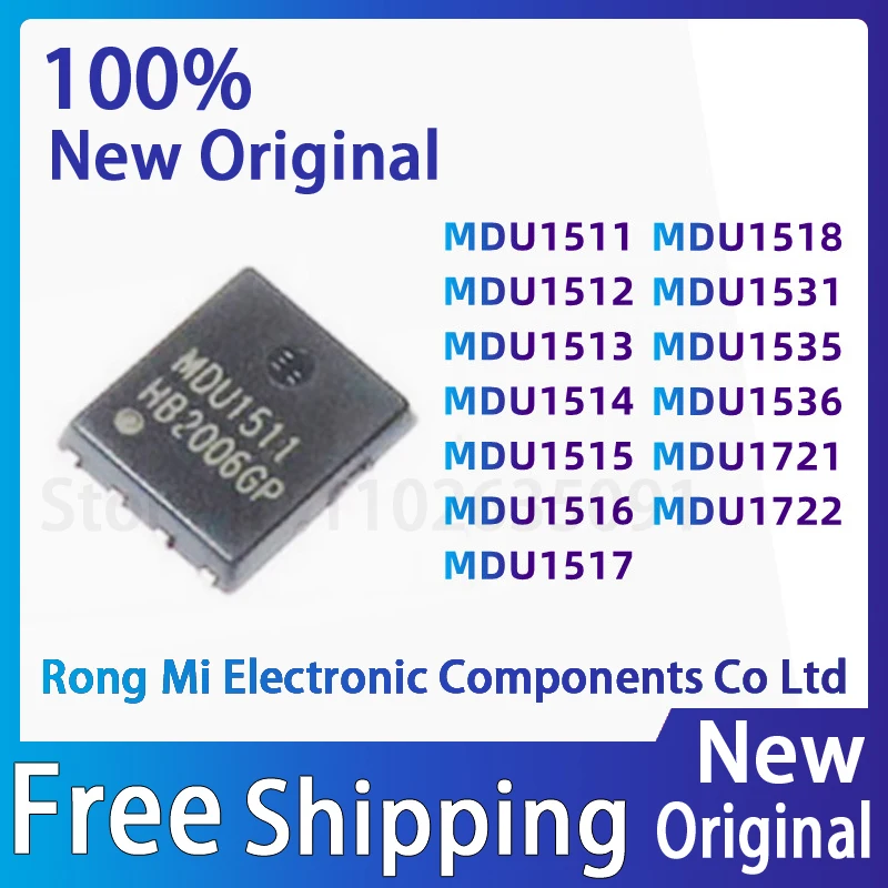 10PCS MDU1511 MDU1512 MDU1513 MDU1514 MDU1515 MDU1516 MDU1517 MDU1518 MDU1531 MDU1535 MDU1536 MDU1721 MDU1722 QFN-8