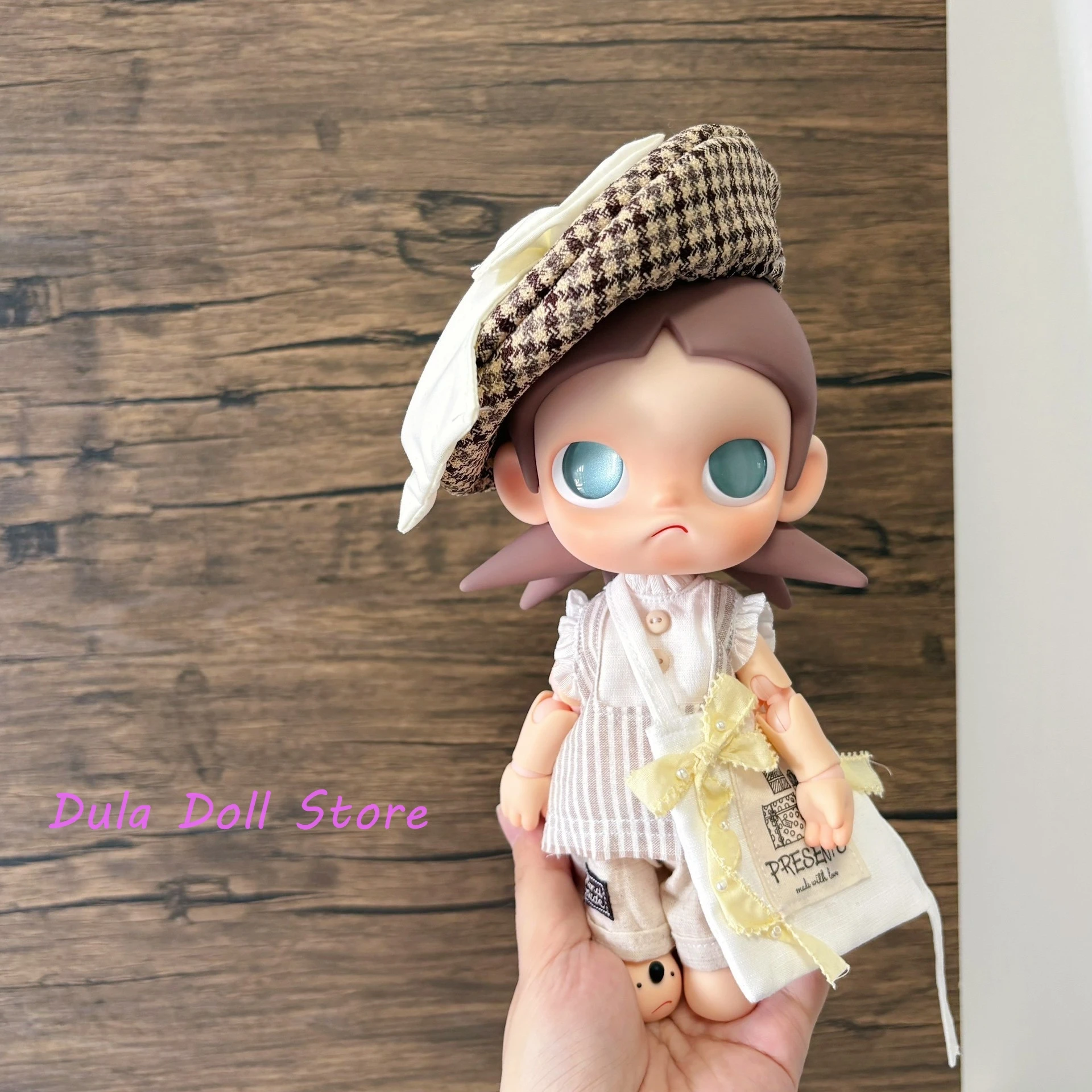 

Dula Doll Clothes Sleeveless striped top and shorts for Zsiga Doll