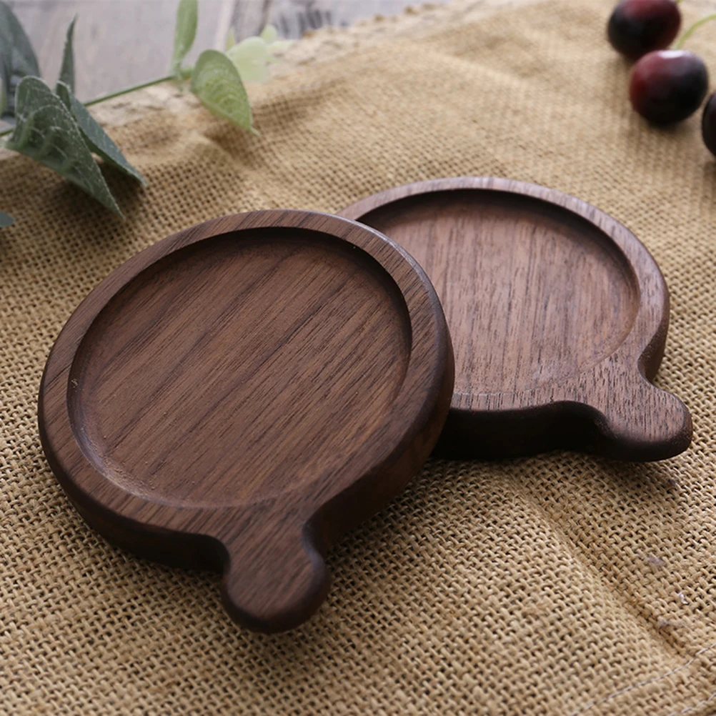 

Round Coasters Heat Insulation Mat Wooden Cup Pads Bamboo Dining Table Coffee Mug Non Slip Long Lasting High Heat Resistance