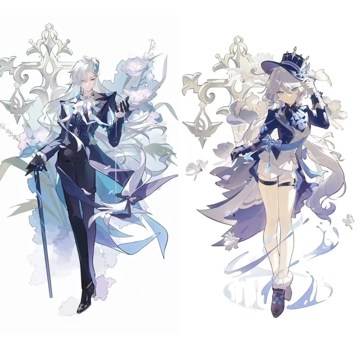 

Игра «Genshin Impact» «Navilette, Funina II», основная периферийная акриловая настольная подставка, украшение