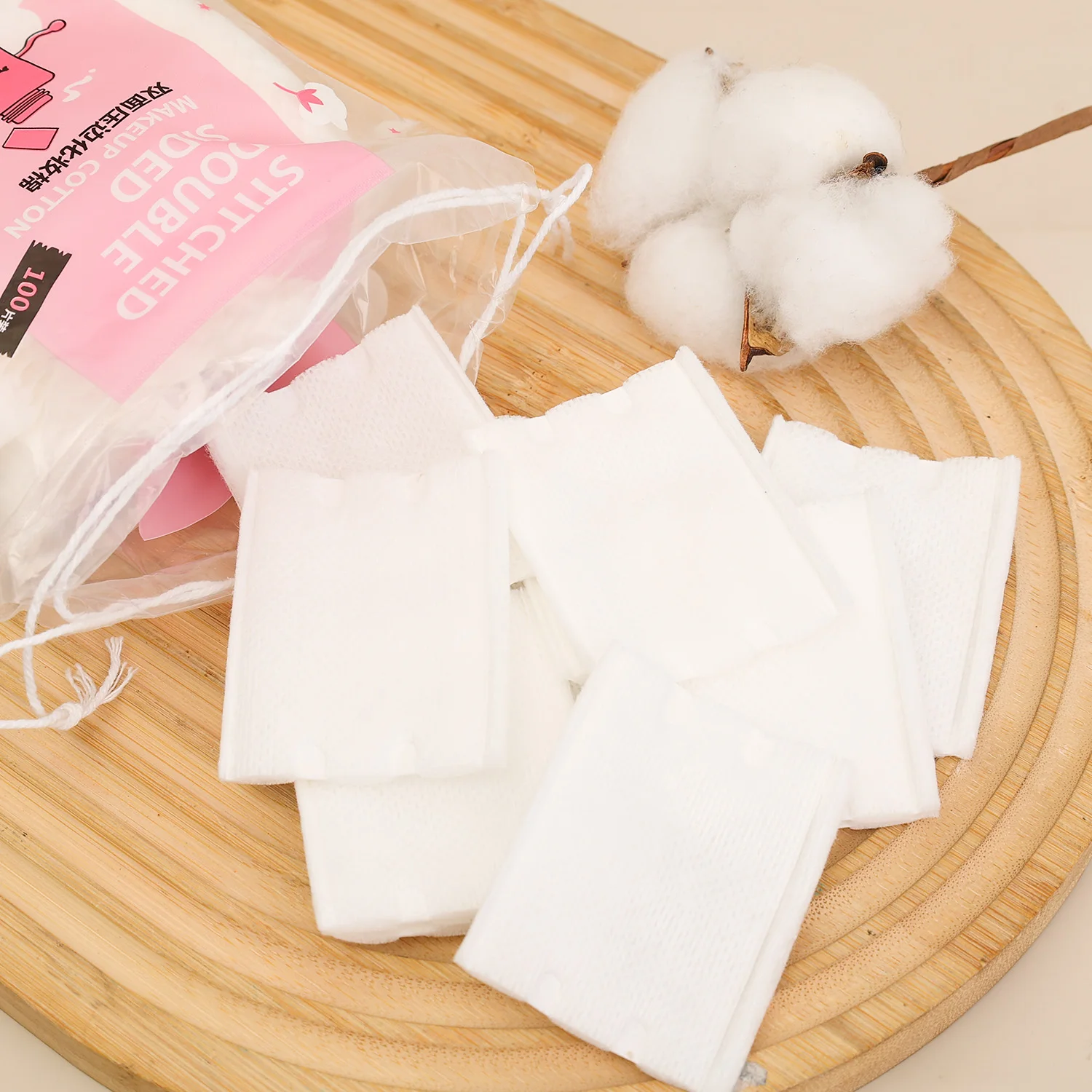 50/100 قطعة منصات القطن الوجه مزيل ماكياج وسادات قطنية المتاح أدوات تنظيف لينة للوجه العين الشفاه مزيل طلاء الأظافر #5