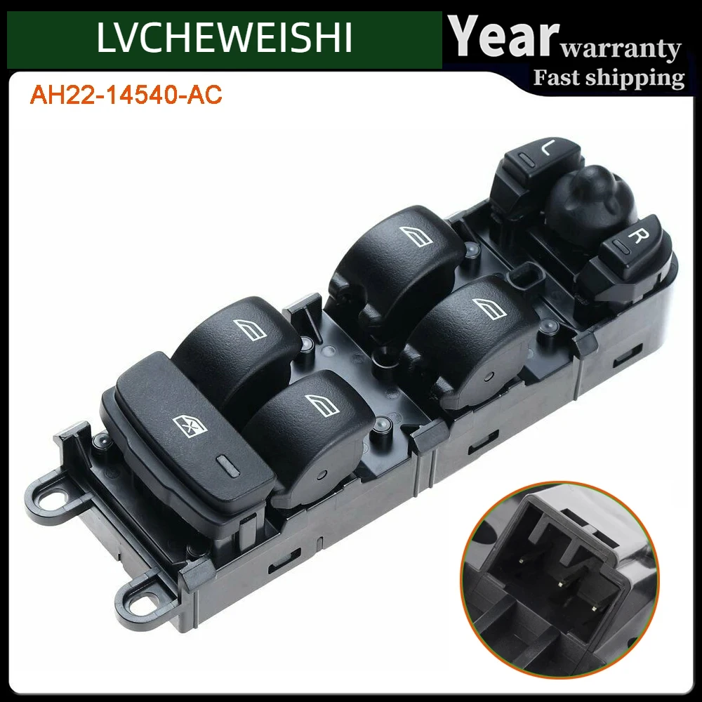 

AH22-14540-AC AH22-14717-AB for Land Rover Range for Rover Sport L320 Discovery 4 Freelander Master Window Switch Control Button