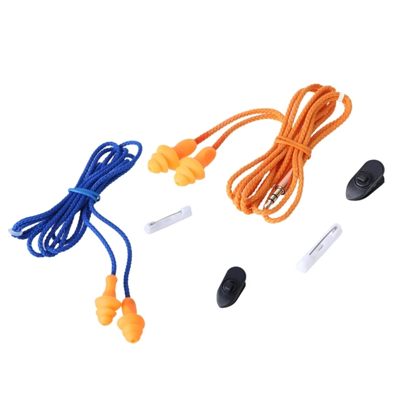 

Earplug Headphones For Work Safety Earbuds Headphones Earplugs For Hearing Dropship