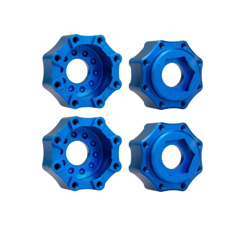 4 Uds. Adaptador hexagonal de rueda de Metal para neumáticos de 3,8 "8x32 a 17mm PRO 635300   Para piezas de mejora de neumáticos de rueda serie PL Proline de 1/8 y 3,8 pulgadas