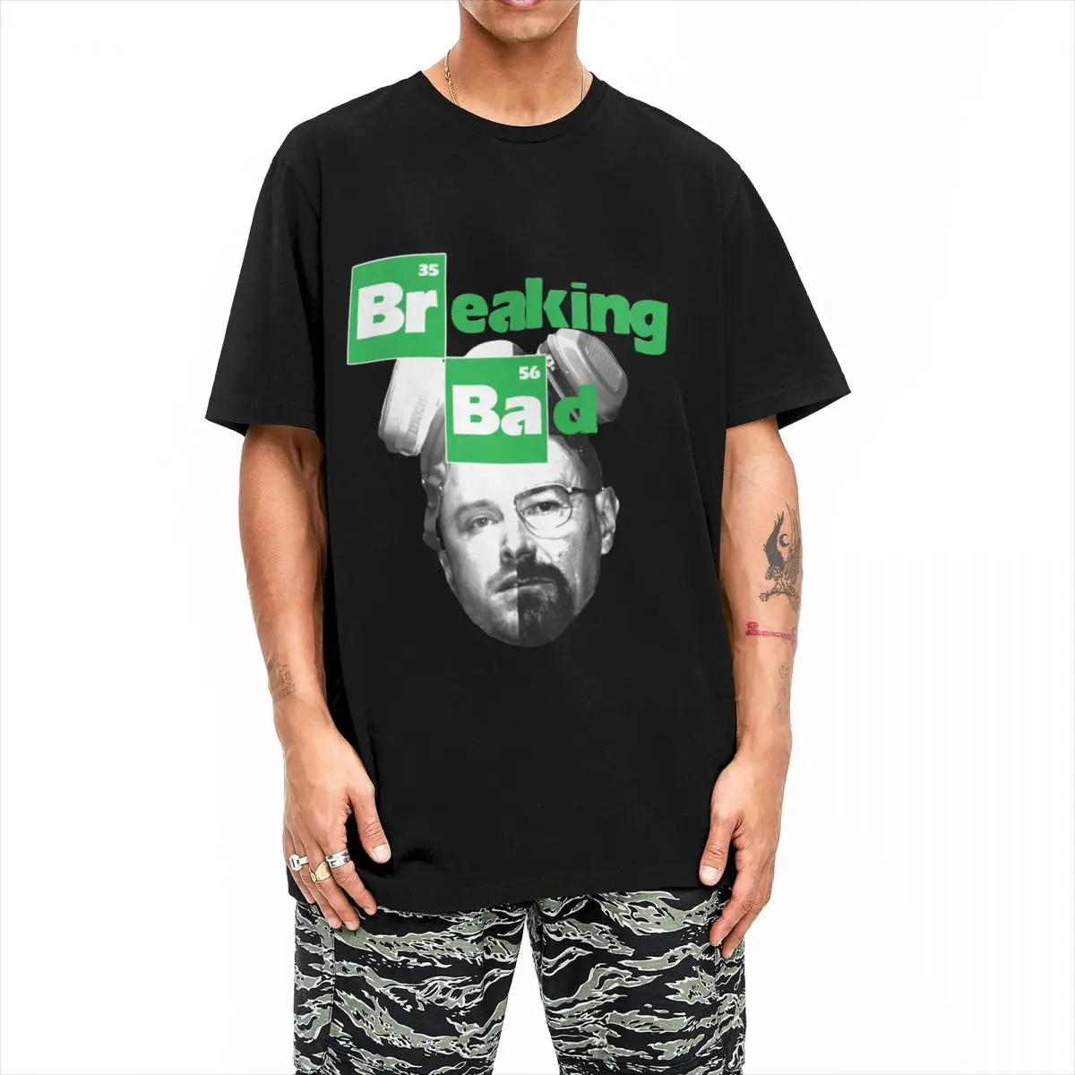 Breaking Bad Br35 Ba56 T Shirts Men Women Cotton Funny T-Shirt Round Collar Tee Shirt Short Sleeve Clothes New Arrival