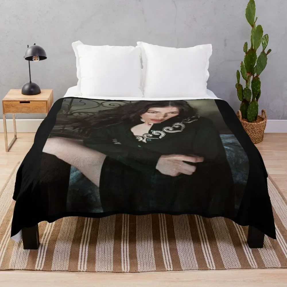 

Caroline Polachek Throw Blanket Year Round Soft Comfortable Blanket for Home