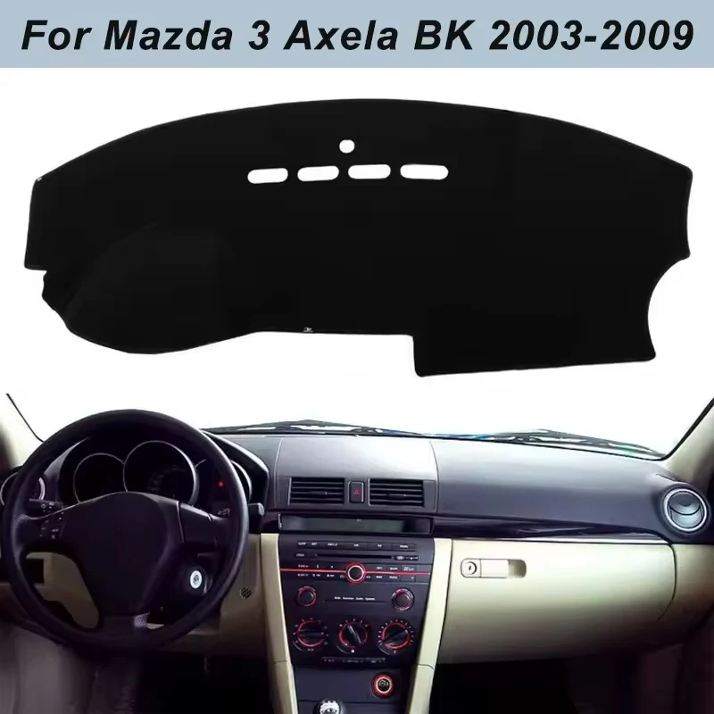 Dashboard Cover Dash Mat For Mazda 3 Axela BK 2003-2009 Anti-Glare Non-Slip Sun Shade Interior Protector