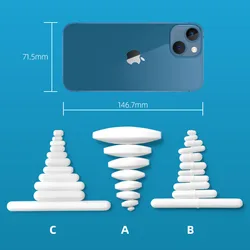 5pcs PTFE Stirring Bar Rotating Biological Stirrer Magnetic Stirrer Rod Chemistry Stirrer PTFE Rotor Laboratory