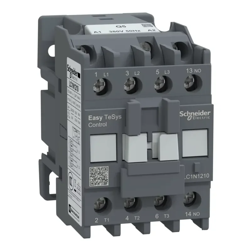 Easy TeSys Control 3P contactor (1NO) - AC-3 - = 440V 12A - 380V LC1N1210Q5N