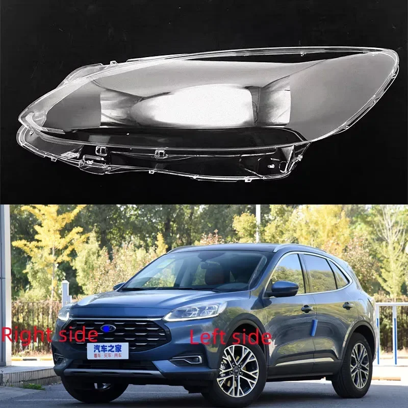 

For Ford Escape/Kuga 2019 2020 2021 car assecories Car light plexiglass lampshade headlight mask headlight shell surface