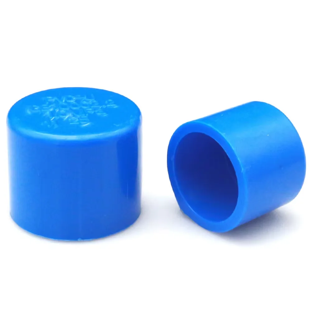 

20mm 25mm 32mm 40mm 50mm-160mm ID Blue End Cap Plug PVC Tube Joint Pipe Fitting Coupler Water Connector For Aquarium Fish Tank