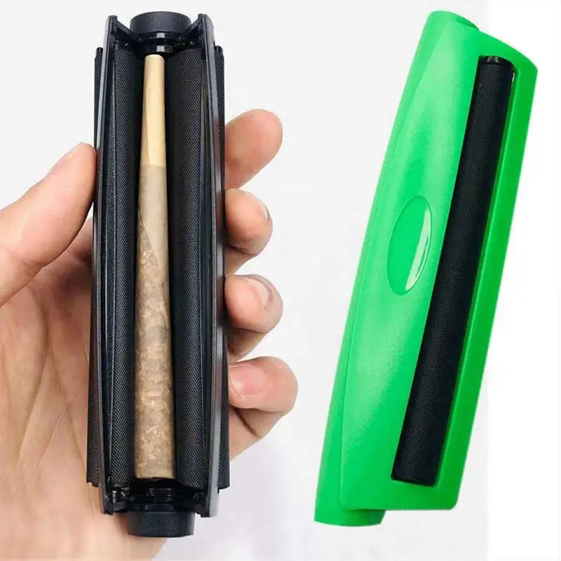 110mm Portable Manual Cigarette Tobacco Herb Roller Cone Rolling Machine Hand Making Rolling Tool Smoking Accessories