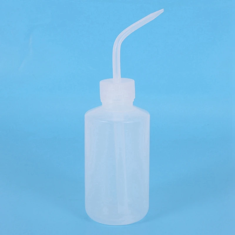 2025-5X 250ML 8OZ Capacity Tattoo Wash Clear White Plastic Green Soap Squeeze Bottle