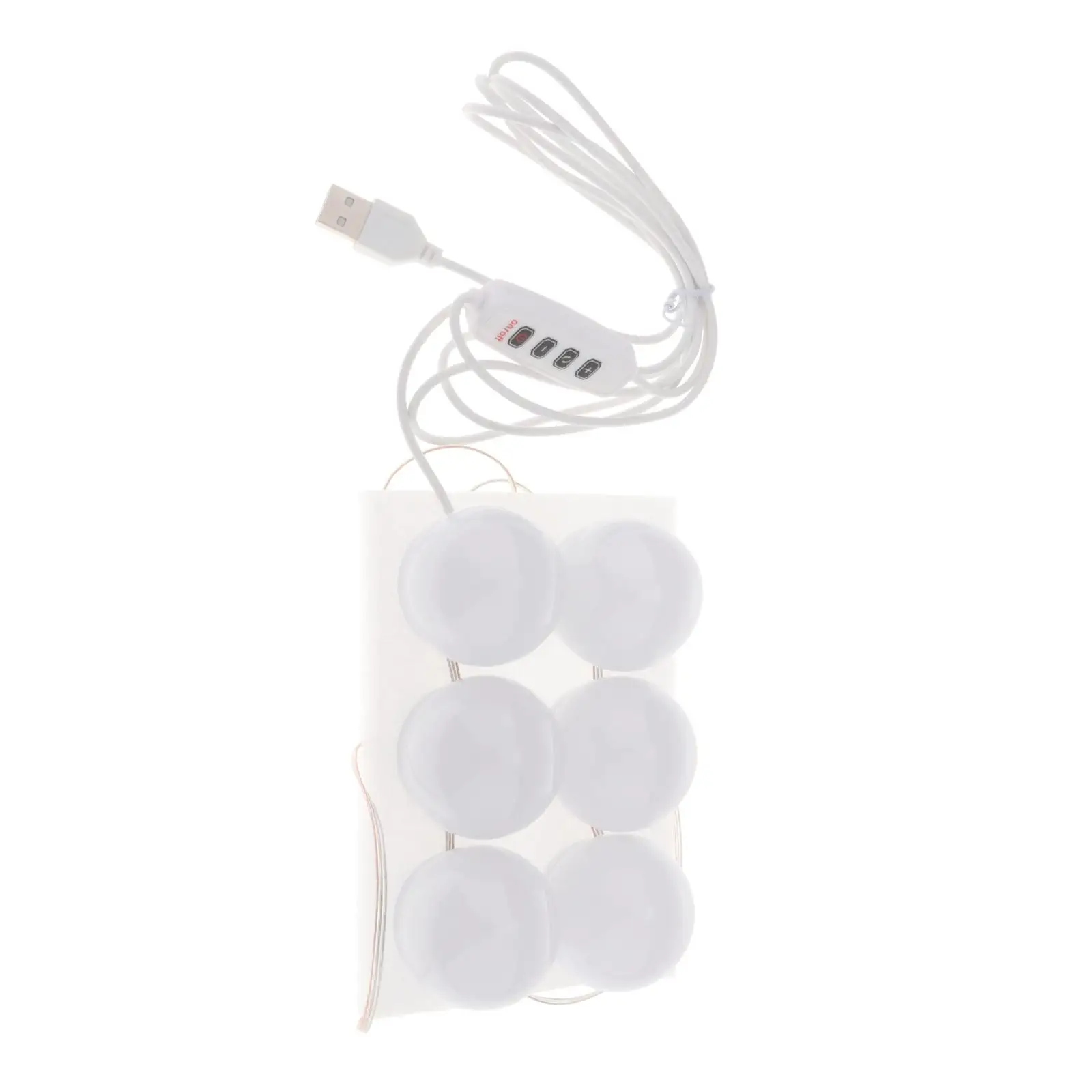 

Bathroom USB Vanity Style LED Mirror Strip Lights Kit Cosmetic Make Up